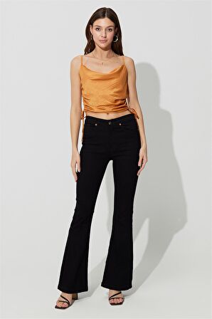 Taba Yanları Büzgülü Askılı Büstiyer SS23CT4735TA