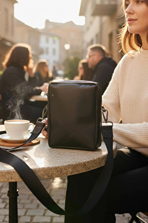 Onyx (Siyah) Glow Elegant Omuz Çantası