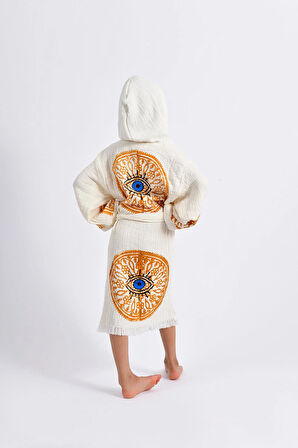 Çocuk Mandala Eye Kimono