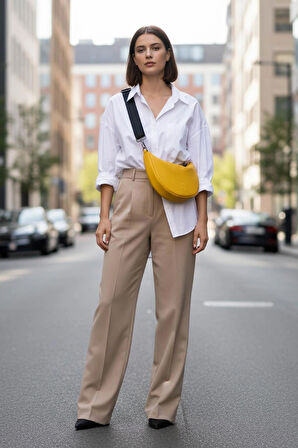 Mustard (Hardal) Drift Çapraz Çanta