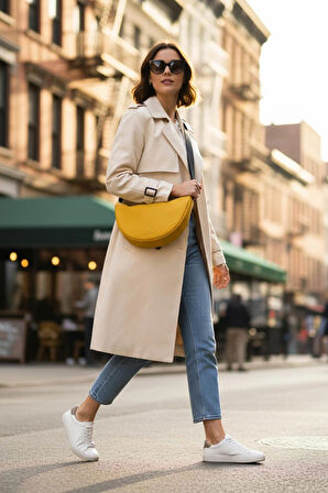 Mustard (Hardal) Drift Çapraz Çanta