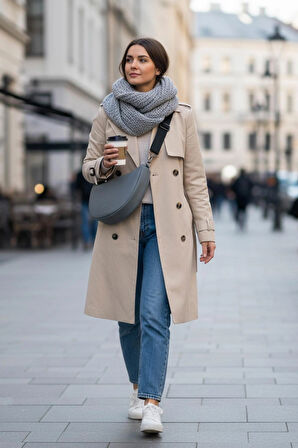 Ash (Küll Grisi) Drift Çapraz Çanta