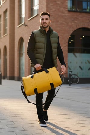 Mustard (Hardal) Flex Spor Çantası