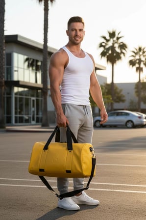 Mustard (Hardal) Flex Spor Çantası