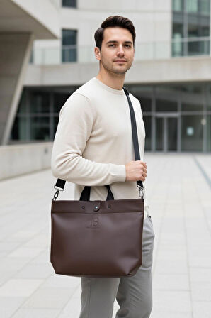 Mocha(Kahve) Loop Tote Bag Çanta