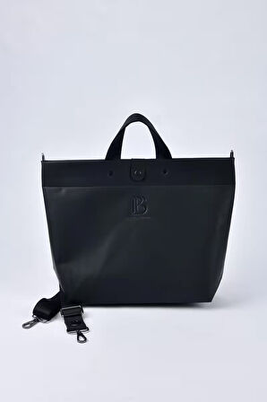 Onyx (Siyah) Loop Tote Bag Çanta