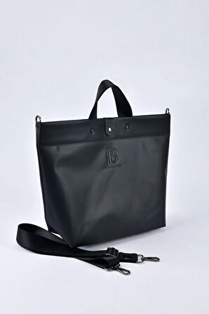 Onyx (Siyah) Loop Tote Bag Çanta