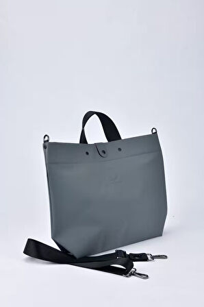 Ash (Kül Grisi) Loop Tote Bag Çanta