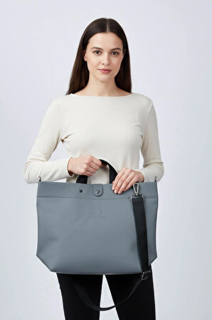 Ash (Kül Grisi) Loop Tote Bag Çanta