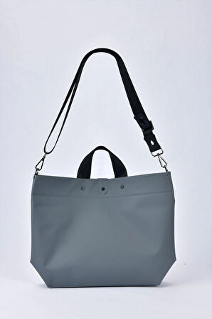 Ash (Kül Grisi) Loop Tote Bag Çanta