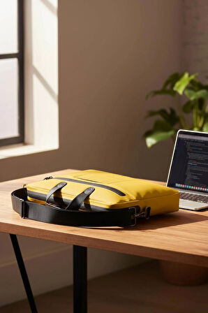 Mustard (Hardal) Align Laptop Çantası