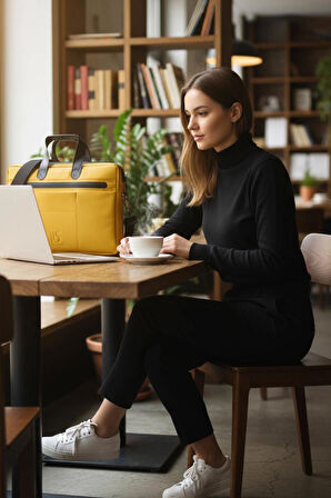 Mustard (Hardal) Align Laptop Çantası