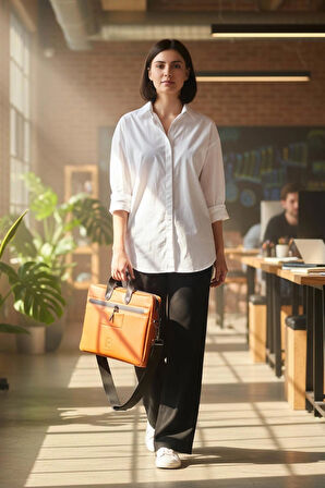 Tangerine (Mandalina) Align Laptop Çantası