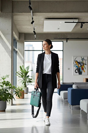 Olive (Zeytin Yeşili) Align Laptop Çantası