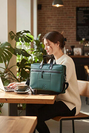 Olive (Zeytin Yeşili) Align Laptop Çantası