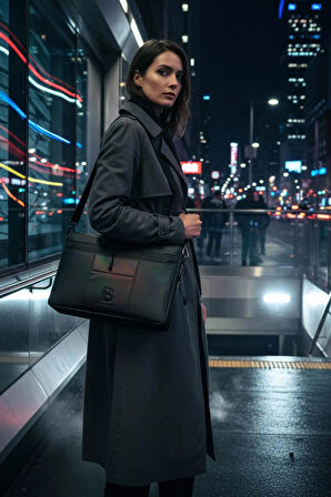 Onyx (Siyah) Align Laptop Çantası