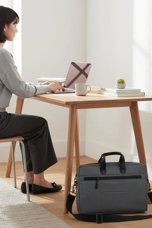 Ash (Kül Grisi) Align Laptop Çantası