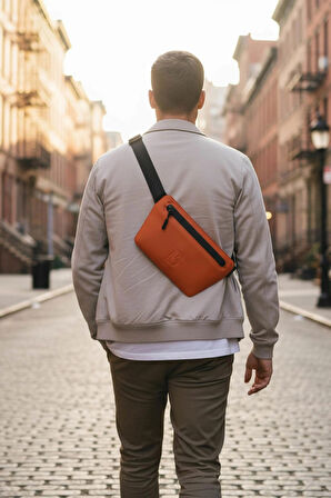 Tangerine (Mandalina) Slant Belt Çantası 