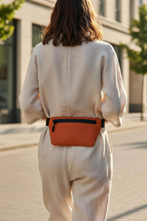 Tangerine (Mandalina) Slant Belt Çantası 