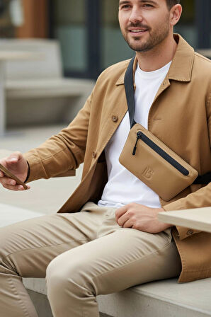 Camel (Deve Tüyü) Slant Bel Çantası