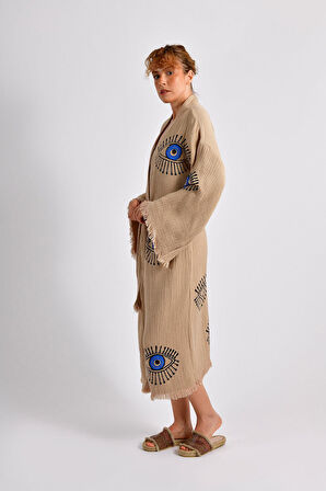 Bej VisionGuard Kimono