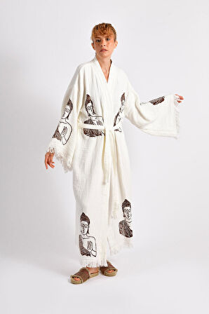 Naturel Serenity Buddha Kimono