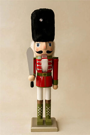 Kırmızı Üniformalı Kurşun Asker – 50 cm