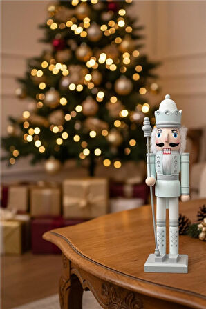 Gümüş Taçlı Kurşun Asker – 50 cm