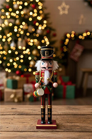 Klasik Bordo Kurşun Asker – 32 cm