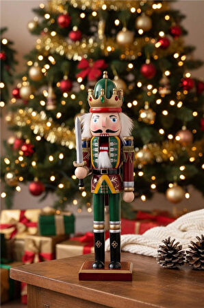 Yeşil Taçlı Kurşun Asker – 32 cm