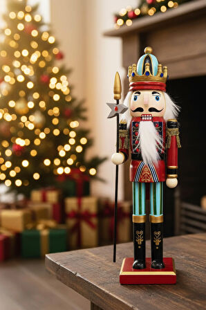 Lacivert Taçlı Kurşun Asker – 32 cm