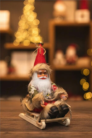 Kayak Üzerinde Noel Baba 