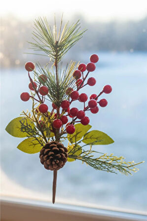 Yılbaşı Ağaç Süsleri Koleksiyonu-Kozalaklı Kokinalı Ağaç Süsü