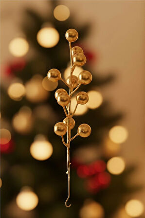 Yılbaşı Ağaç Süsleri Koleksiyonu-Gold Kokina Ağaç Süsü