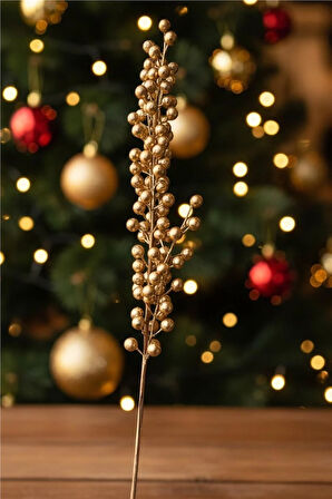 Yılbaşı Ağaç Süsleri Koleksiyonu-Kırmızı Kokina Ağaç Süsü