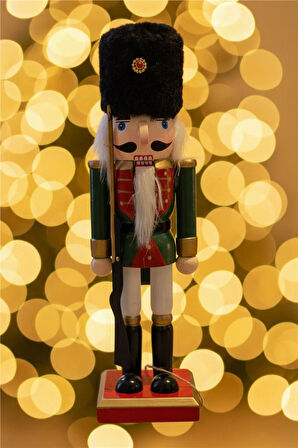 Yeşil Üniformalı Kurşun Asker – 25 cm