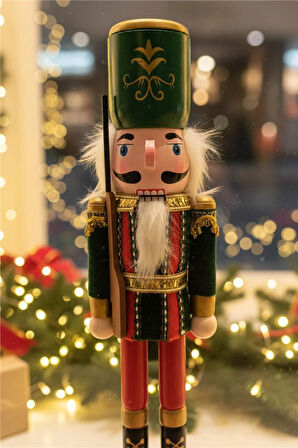 Mavi Üniformalı Kurşun Asker – 38 cm