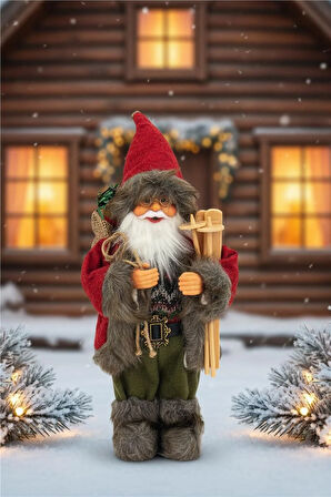 Noel Baba Figürü Koleksiyonu-30 cm 