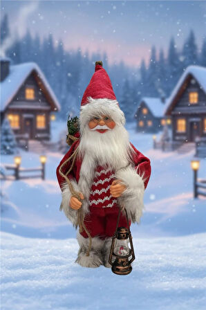 Noel Baba Figürü Koleksiyonu-30 cm