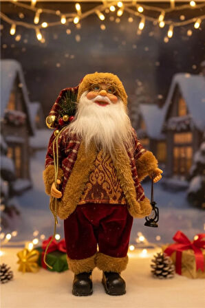 Noel Baba Figürü Koleksiyonu-30 cm