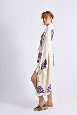 Naturel Mandala Drift Kimono