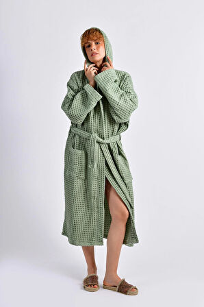 Mint Waffle (Gofre) Bornoz