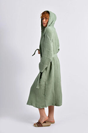 Mint Waffle (Gofre) Bornoz