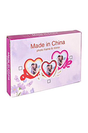 Led Işıklı Love Fotoğraflı Sihirli Ayna