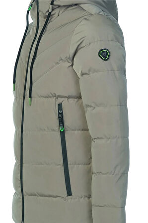 SİVAİST KREM KIZ ÇOCUK SU VE RÜZGAR GEÇİRMEZ İÇİ KALIN KÜRKLÜ YIKANILABİLİR MONT & KABAN