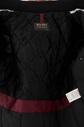 Erkek Lacivert Erkek Kışlık Şişme Kaban – Sıcak Tutan, Hafif ve Şık Tasarım Mont&Kaban