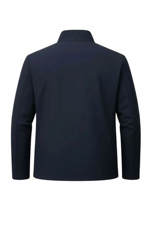 Lacivert Erkek Pamuk Polyester Karışımlı Su Ve Rüzgar Geçirmez Mevsimlik&Yazlık Mont