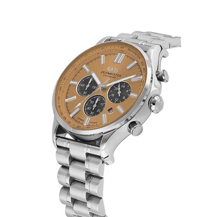 Rms Zeitmeister RMS.1.AG1579.04 Kronometre 45mm Erkek Kol Saati