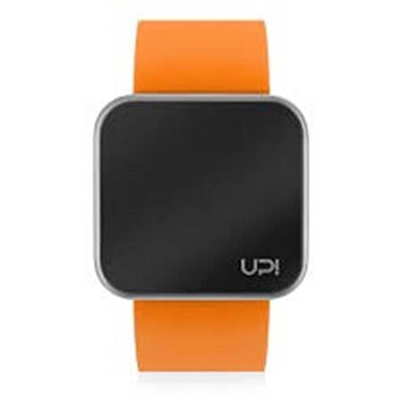 Upwatch Touch Matte Silver And Orange Strap Erkek Kol Saati