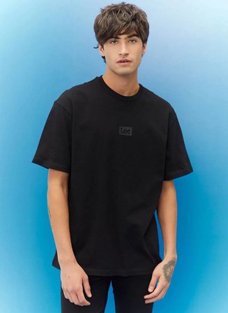Lee Erkek T-shirt L222001001 L222001 Small Logo Oversize
